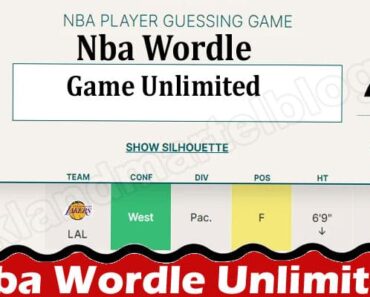 Nba Wordle Unlimited {Sep 2022} Game Zone Knowledge!