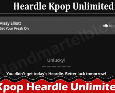Kpop Heardle Unlimited (Nov) Essential Points Here!