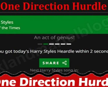 One Direction Hurdle {April} Features & Playing Steps!