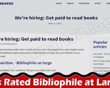 Latest News Is Words Rated Bibliophile at Large Legit