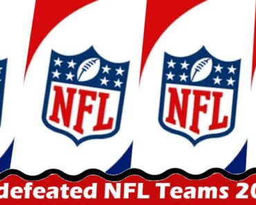 Latest News Undefeated NFL Teams 2022