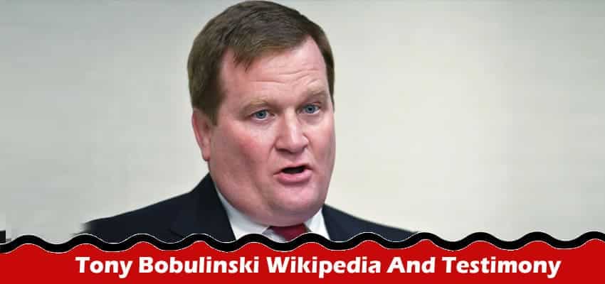 Latest News Tony Bobulinski Wikipedia And Testimony